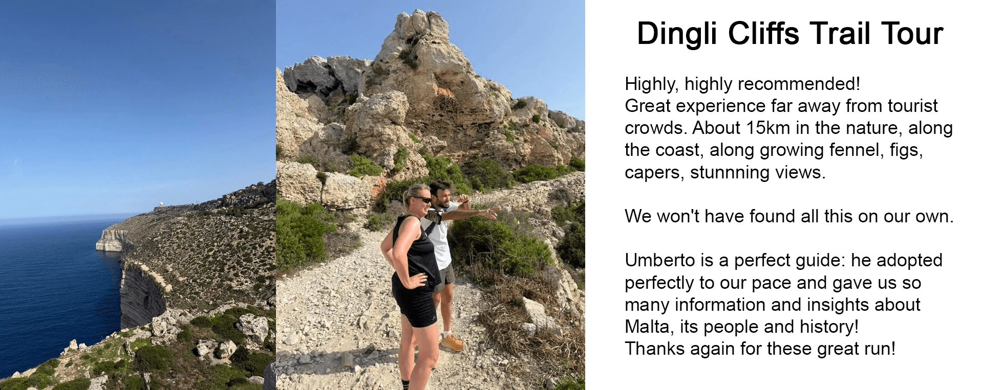 Dingli Cliffs Trail Tour