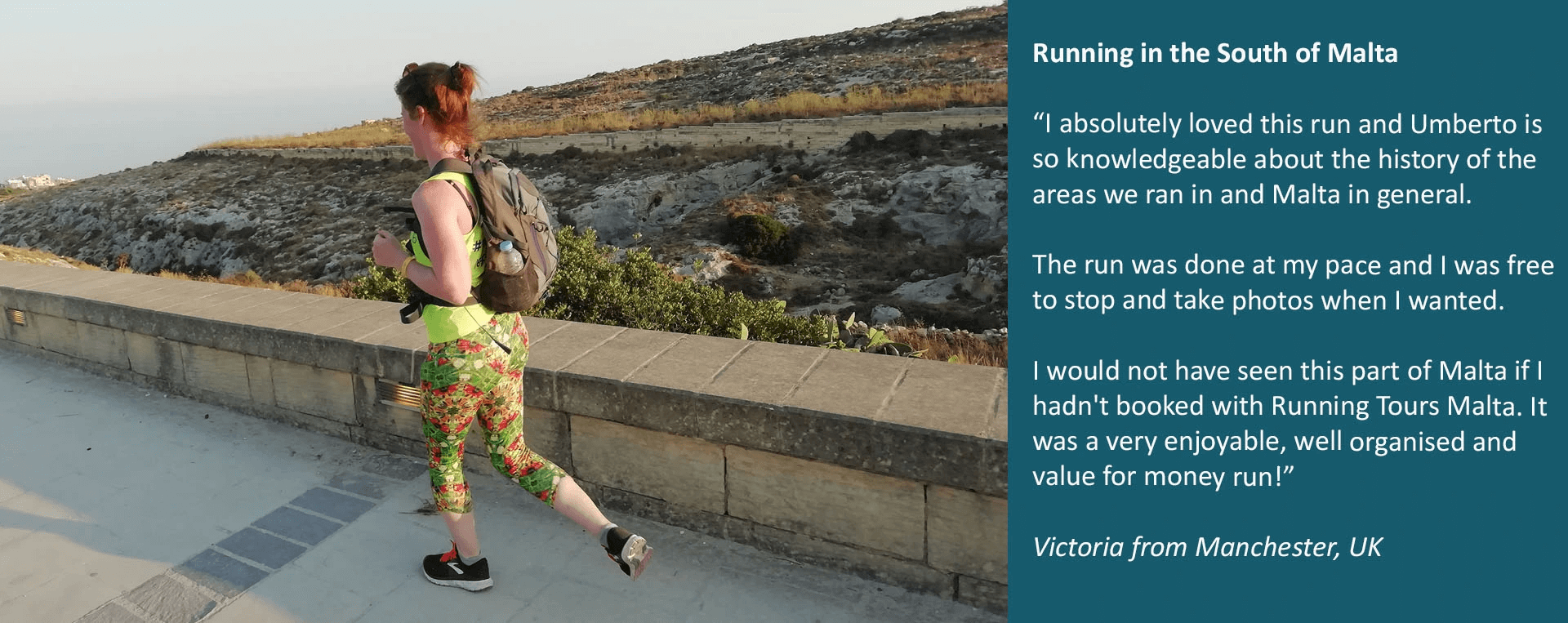 Running Experience in the South of Malta